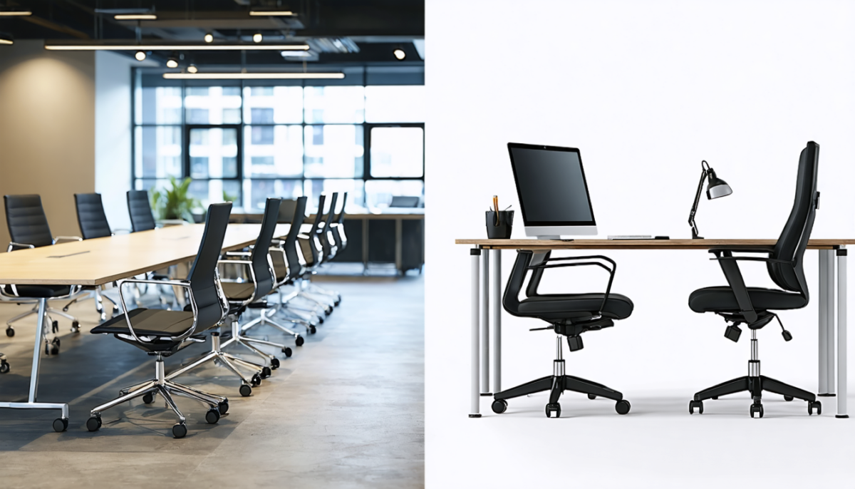 découvrez les différences entre chaise de réunion et chaise de bureau pour choisir l'assise adaptée à vos besoins professionnels et améliorer votre confort au travail.