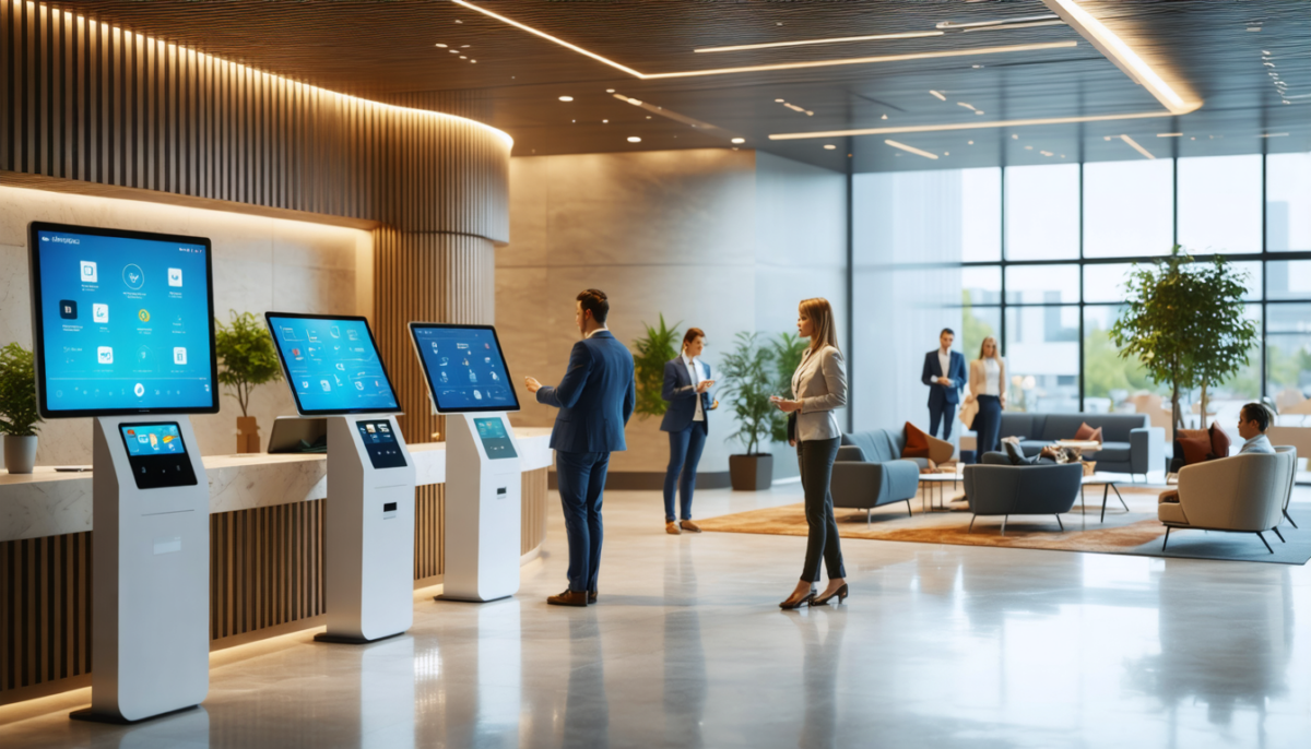 découvrez comment les bornes d’accueil transforment l'expérience client en entreprise en améliorant l'accueil, la fluidité et la satisfaction des visiteurs.