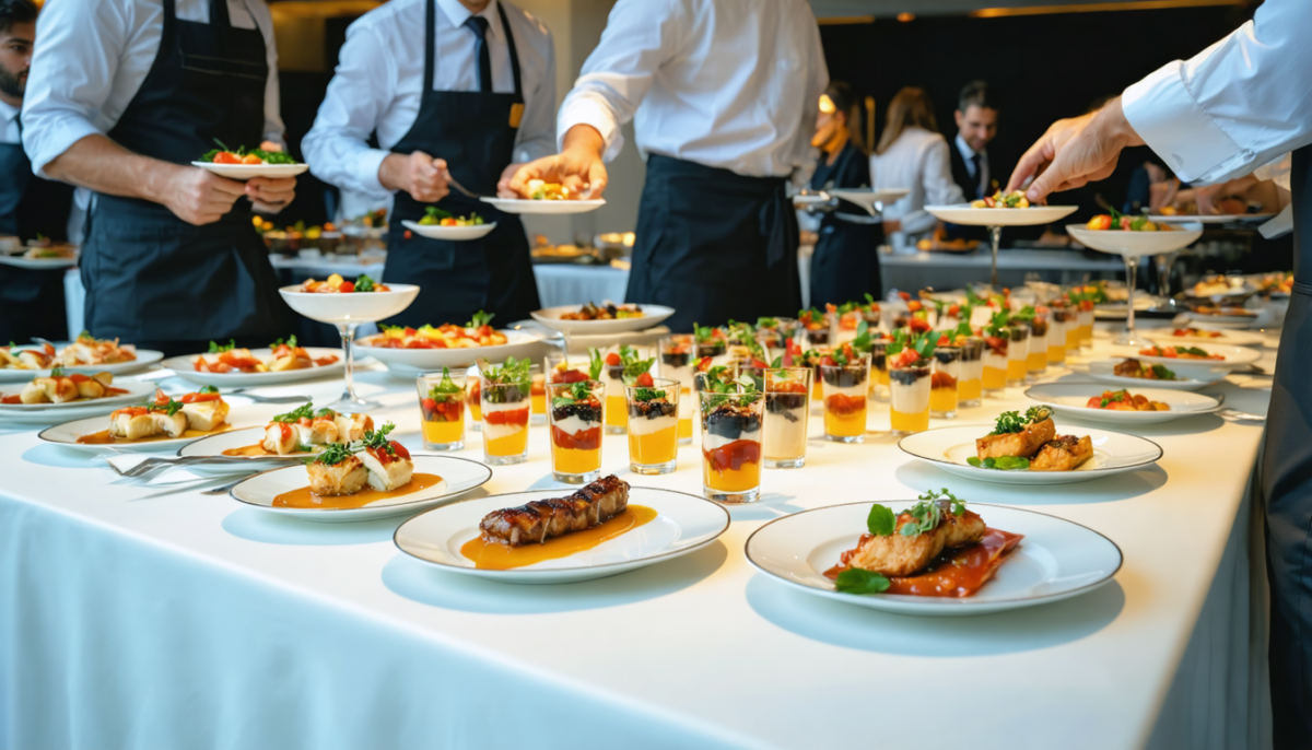 découvrez comment un traiteur événementiel innovant et expérimenté peut transformer vos réceptions d'entreprise en moments inoubliables, alliant créativité culinaire et service impeccable.